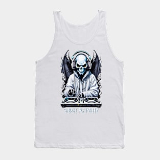 Haloween ghosts hell dj party Tank Top